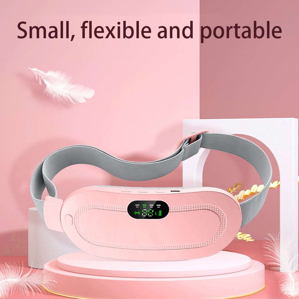 Smart Menstrual Heating & Massage Belt — Pink