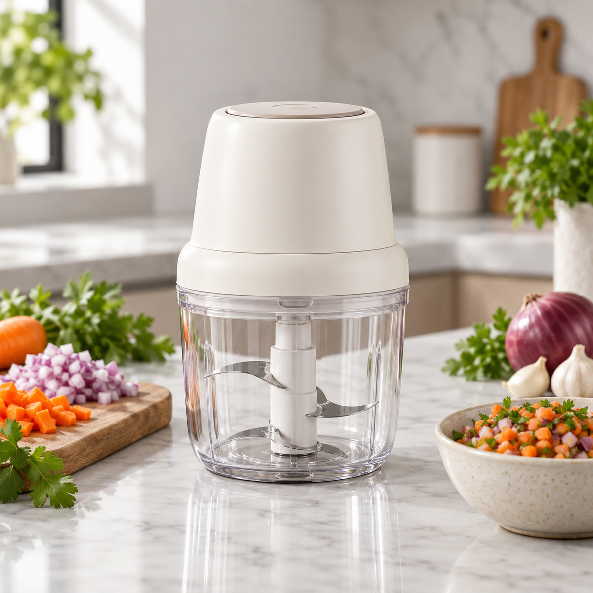Mini Rechargeable Electric Chopper
