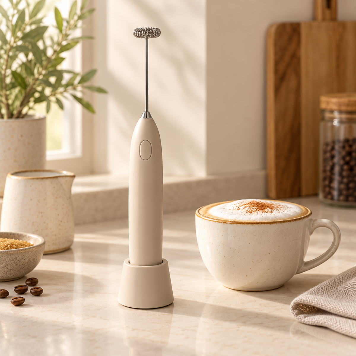 Rechargeable Milk & Coffee Frother